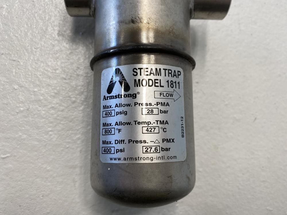 Armstrong 1811 Steam Trap 1/2", 400 PSIG